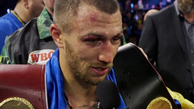 Vasiliy Lomachenko's Answer on a Gervonta Davis Fight