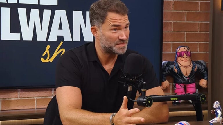 Eddie Hearn Shuts Down Dana White's Fury-Joshua Role