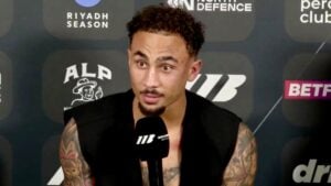 Andy Lee Says Whittaker Had COVID A Week Before Wallace