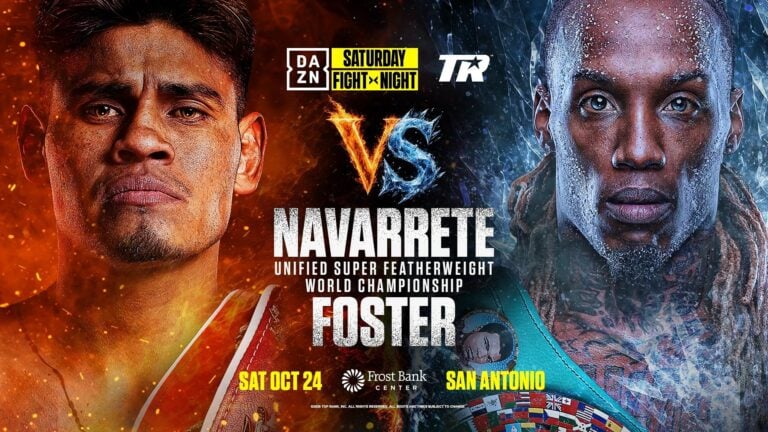 Navarrete vs. Foster Puts Three 130-Pound Belts On The Line