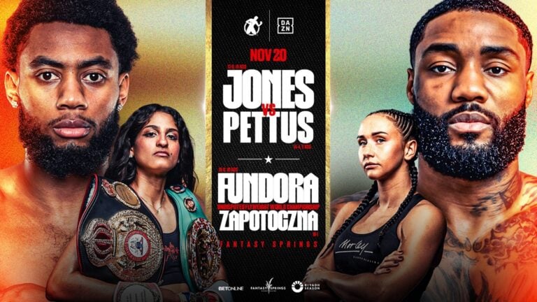 Amari Jones Faces DeAundre Pettus, Fundora Defends in Indio
